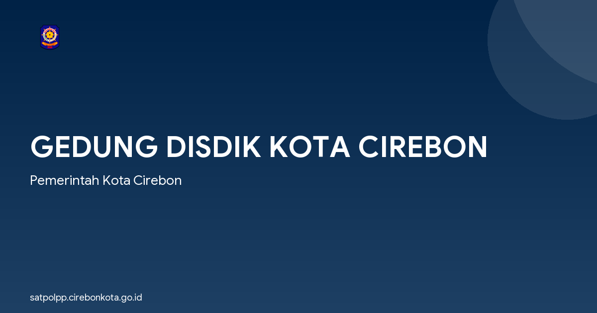 GEDUNG DISDIK KOTA CIREBON