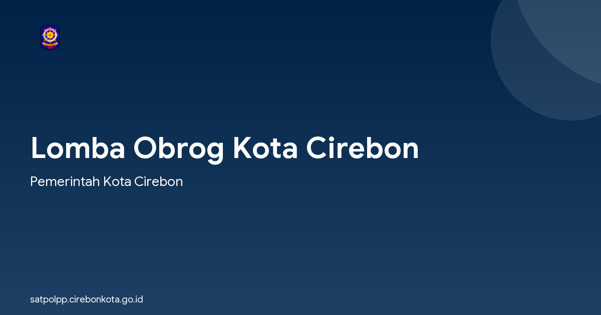 Lomba Obrog Kota Cirebon