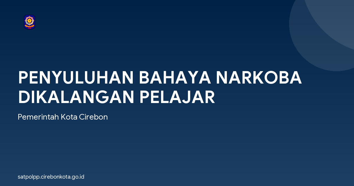 PENYULUHAN BAHAYA NARKOBA DIKALANGAN PELAJAR