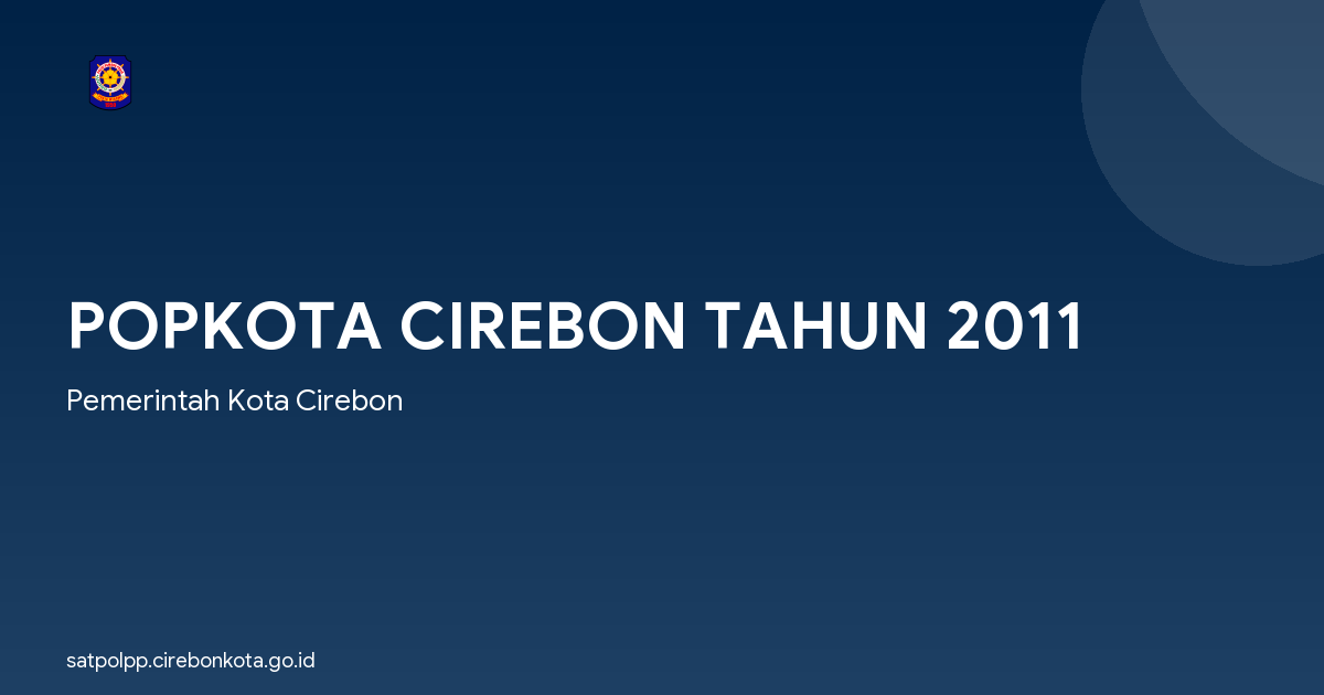POPKOTA CIREBON TAHUN 2011