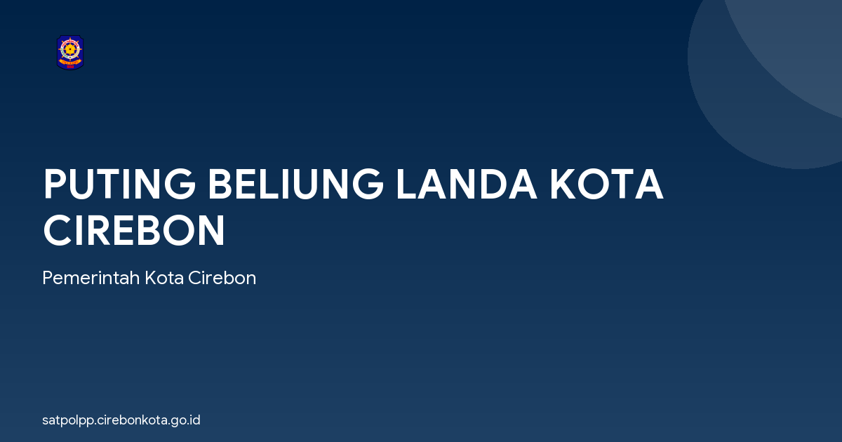 PUTING BELIUNG LANDA KOTA CIREBON
