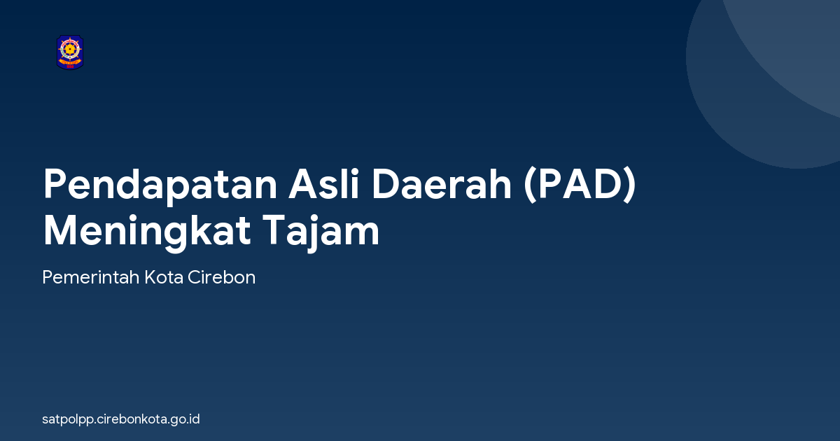 Pendapatan Asli Daerah (PAD) Meningkat Tajam