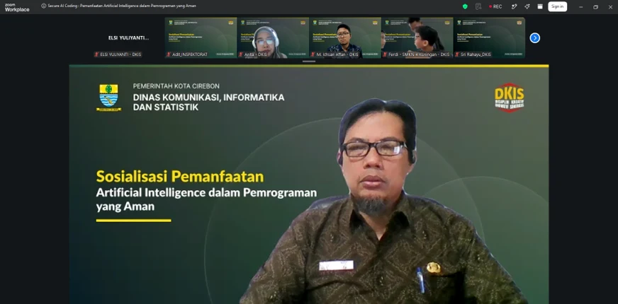 Dari Prompt hingga Produksi, DKIS Kota Cirebon Bahas Secure AI Coding
