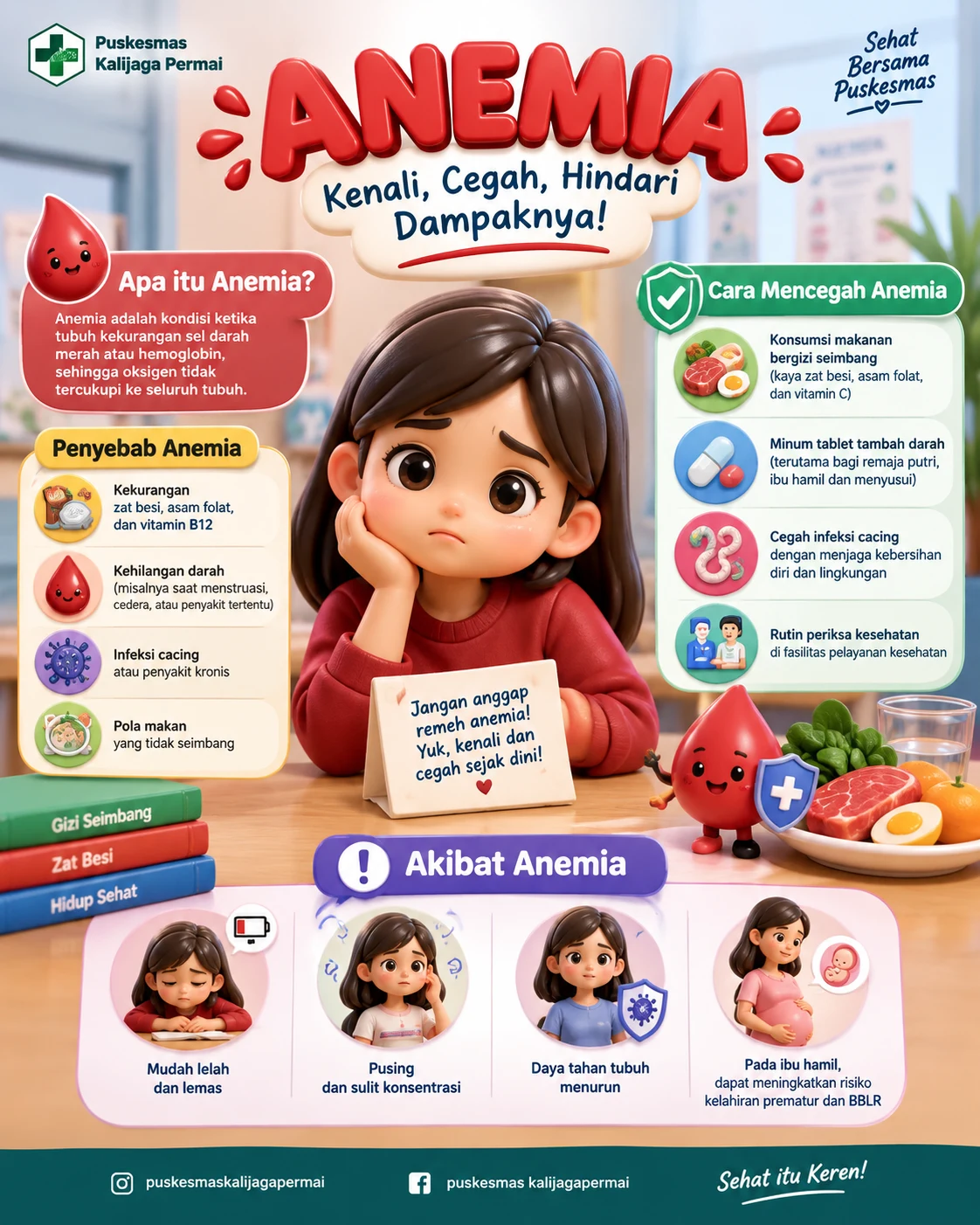 Kenali Anemia: Cegah Sejak Dini untuk Tubuh Sehat dan Produktif