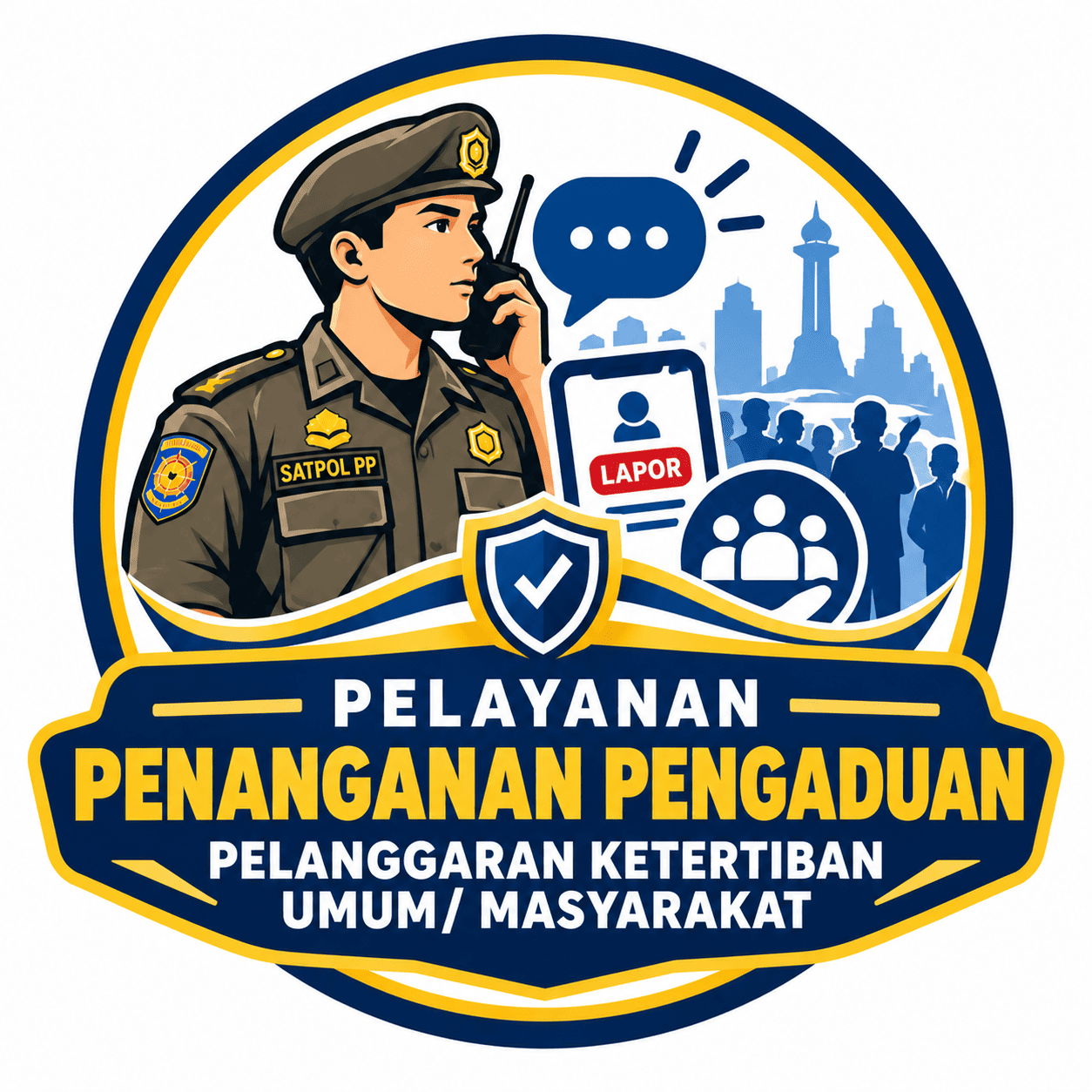 Penanganan Pengaduan Pelanggaran Ketertiban Umum/Masyarakat